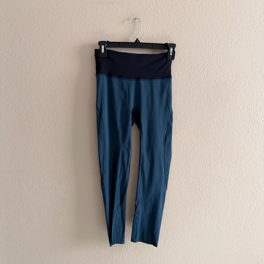 Lululemon Run The Day Crop Leggings